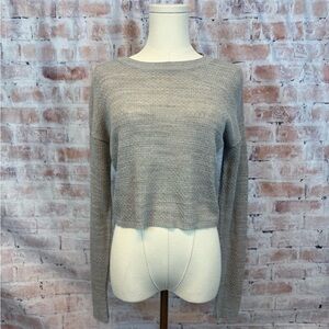 Abound Light Gray Knit Sweater